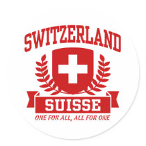 Switzerland Suisse stickers