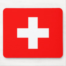 Switzerland - Swiss Flag Mousepads