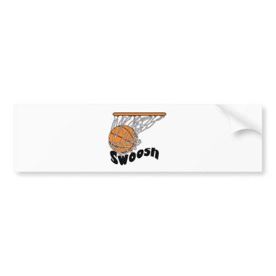Basketball Bumper Stickers