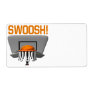 Swoosh Shipping Label