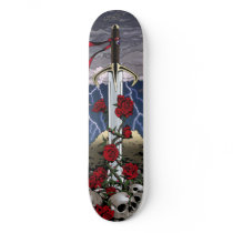 Sword and Roses Skateboard