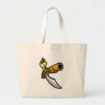 Sword & Gun Tote Bag