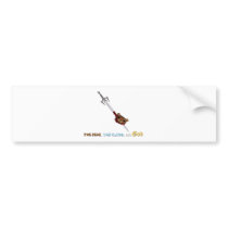 Sword in Bear's Head bumper stickers
