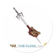 Sword in Bear's Head stickers