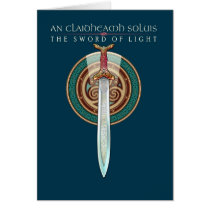 Sword of Light Greeting Card