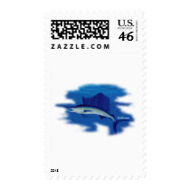 Swordfish on the prowl postage