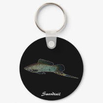 Swordtail glowing keychain by Lisachromis Swordtail glowing keychain