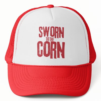 swornTocornRed Mesh Hats by tailgatebarn