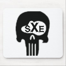 sXe Skull mousepads