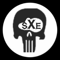 sXe Skull stickers