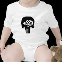 sXe Skull t-shirts
