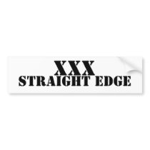 sXe sticker XXX bumper stickers by alexdc66 sXe sticker XXX bumper stickers