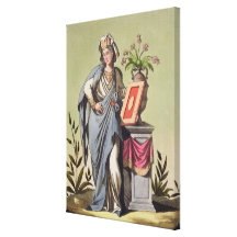 Sybil of Cumae, No. 16 from 'Antique Rome', engrav Gallery Wrapped Canvas