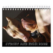 Sydney and Ziggi 2009 Wall Calendars