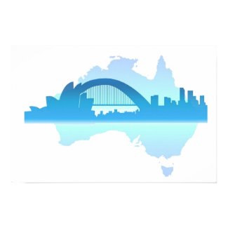 Sydney Australia print