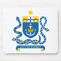 Sydney Coat Of Arms mousepads
