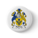 Sydney Family Crest buttons by coatsofarms Sydney Family Crest buttons