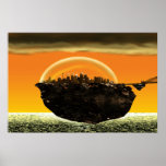 Sydney Flying Island Print
