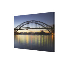 Sydney Harbor Bridge and Sydney Opera House at Stretched Canvas Prints