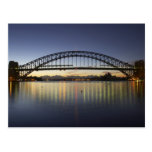 Sydney Harbor Bridge and Sydney Opera House at Post Card