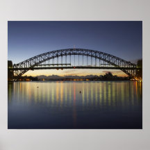 Sydney Harbor Bridge and Sydney Opera House at Print