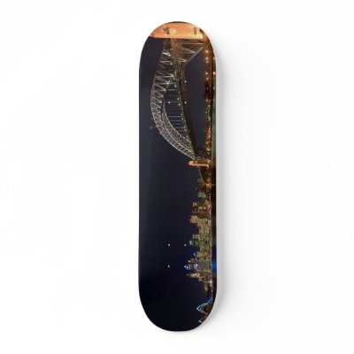 sydney harbor bridge skate board decks by lenio93
