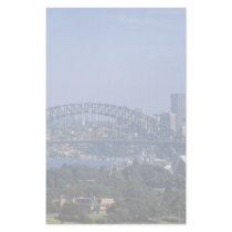 Sydney Harbor Bridge, Sydney, Australia Custom Stationery
