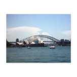 sydney harbour aust postcard