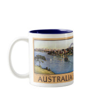 Sydney Harbour, Australia Coffee Mugs