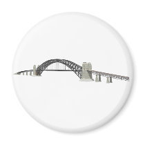 Sydney Harbour Bridge: 3D Model: magnets