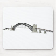 Sydney Harbour Bridge: 3D Model: Mouse Mat