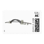 Sydney Harbour Bridge: 3D Model: Postage Stamps