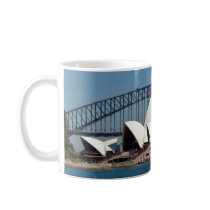 Sydney Harbour Bridge and Opera House mugs by Virgo25 Sydney Harbour Bridge and Opera House mugs