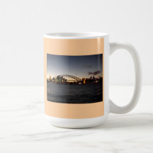 sydney harbour Bridge at Dusk Mug