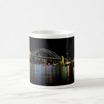 Sydney Harbour Bridge at Night Coffee Mug