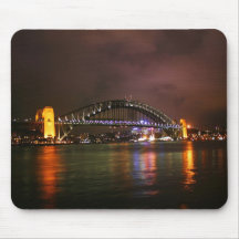 Sydney Harbour Bridge at Night Mousemat