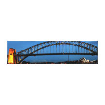 Sydney Harbour Bridge Stretched Canvas Prints