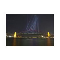 Sydney Harbour Bridge Light Show posters by Jeunj Sydney Harbour Bridge Light Show posters