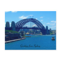 sydney harbour bridge postcards