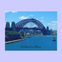 sydney harbour bridge postcards by cardart sydney harbour bridge postcards