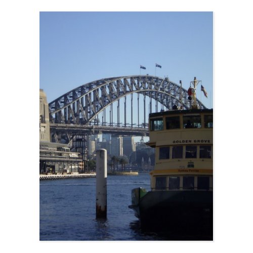 Sydney Harbour & Ferry Postcard