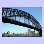 sydney harbour view posters