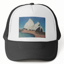 Sydney Opera House 2009, Acrylic on Canvas 31cm by Mesh Hat