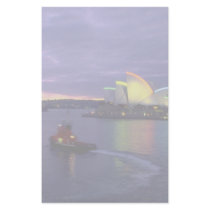 Sydney Opera House and harbor at dawn, New South W Stationery Design
