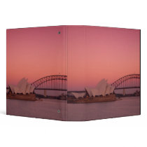 Sydney Opera House and Harbour, New South Vinyl Binder