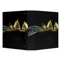 Sydney Opera House at night, New South Wales, 2 Binders