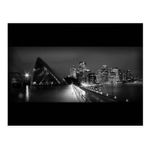 Sydney Opera House at Night Postcard
