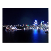 Sydney Opera House at Night posters