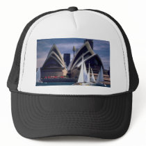 Sydney Opera House from the Harbor, New South Wale Trucker Hat