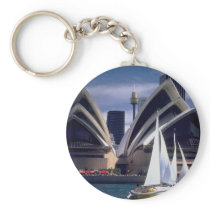 Sydney Opera House from the Harbor, New South Wale Key Chains